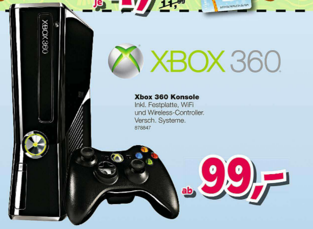 Xbox 360 Slim Arcade 4 GB