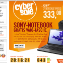 Sony Vaio E15 Notebook mit Windows 8 + Tasche für 333 €