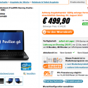 HP Pavilion G6-2348SG 15 Zoll Notebook für 500 €