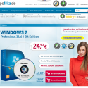 Windows 7 Professional 32/64-Bit Edition für nur 24,90 €