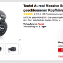 Kopfhörer Aureol Massive von Teufel für nur 46,49 €
