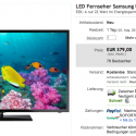 Samsung UE39F5000 LED-Backlight-Fernseher (39 Zoll) für nur 379 €