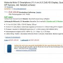 Kauftipp: Motorola G Smartphone für Einsteiger ab 169 Euro [Jetzt bei Amazon auch in der 16GB Version vorbestellbar]